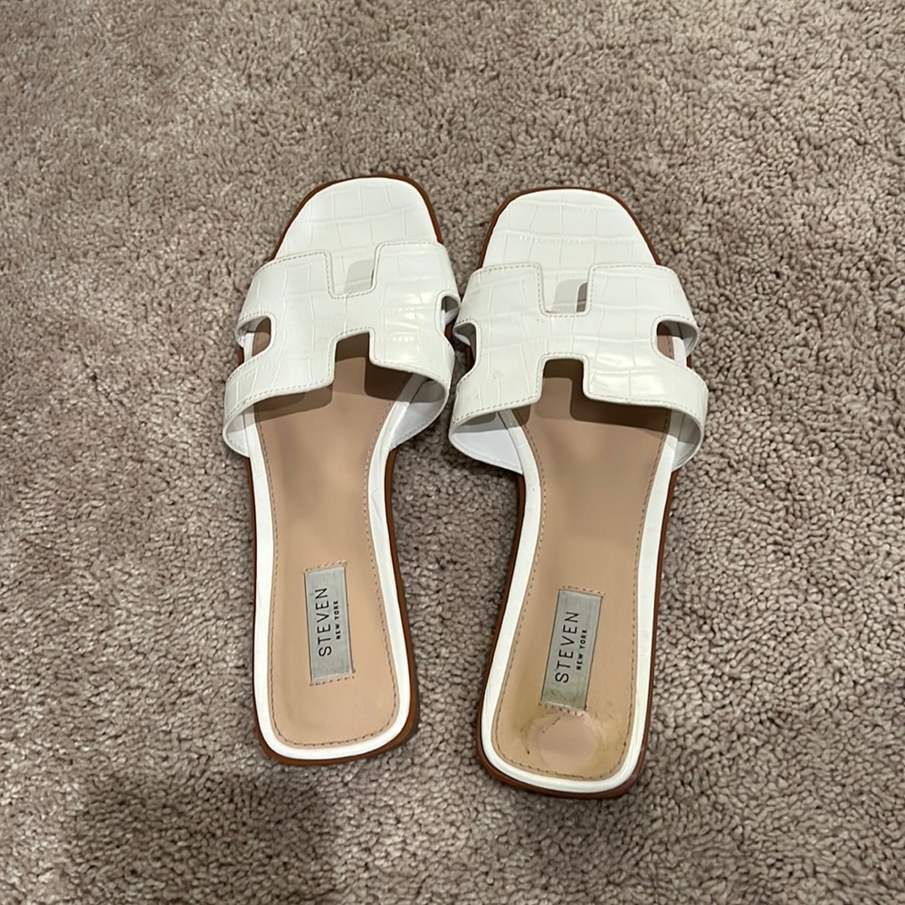 White Sandals